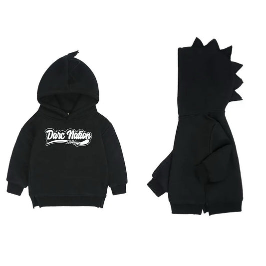 Kids “Darc Nation” Dino Hoodies