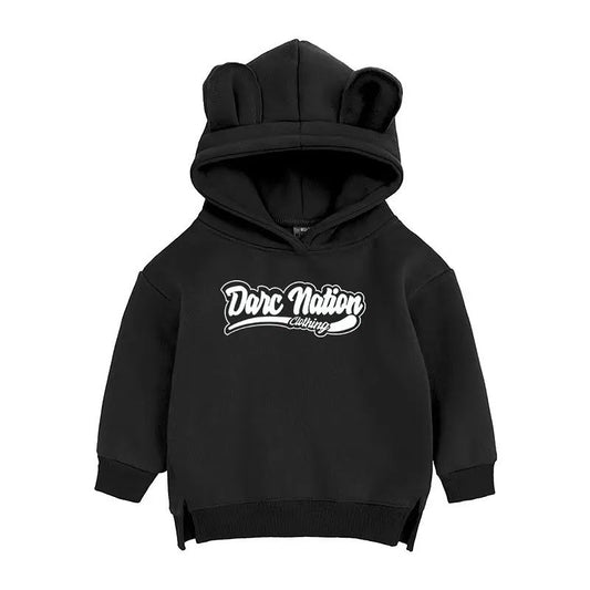 Kids “Darc Nation” Teddy Bear Hoodie